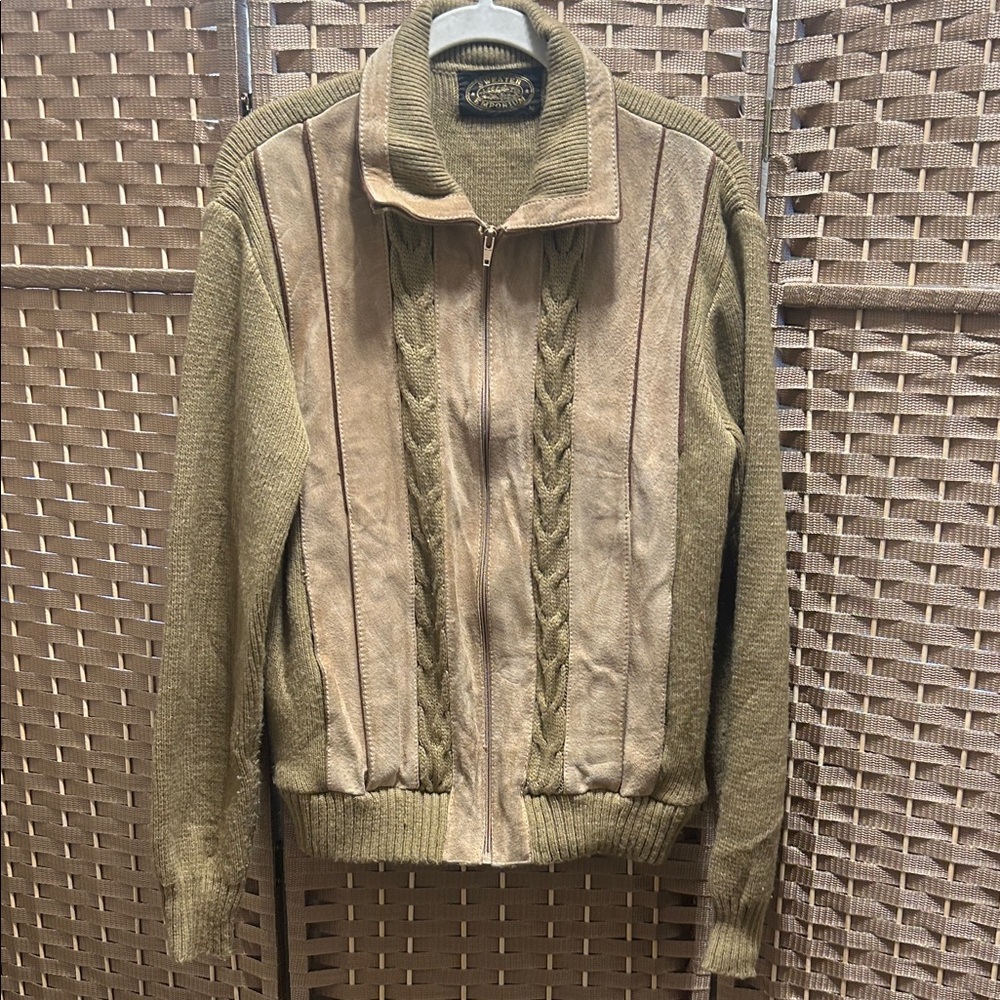 Vintage M Sweater Emporium suede jacket